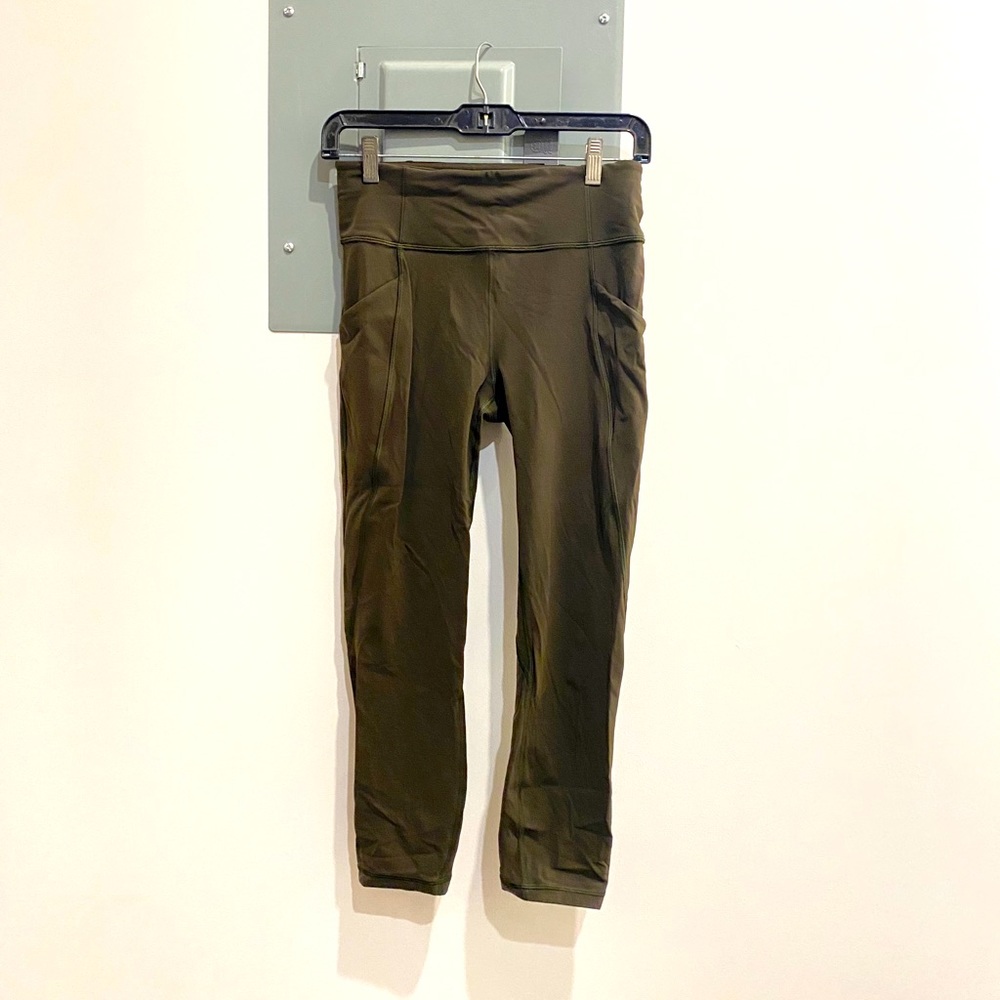 COPY - Lululemon time to sweat crop legging in ar…